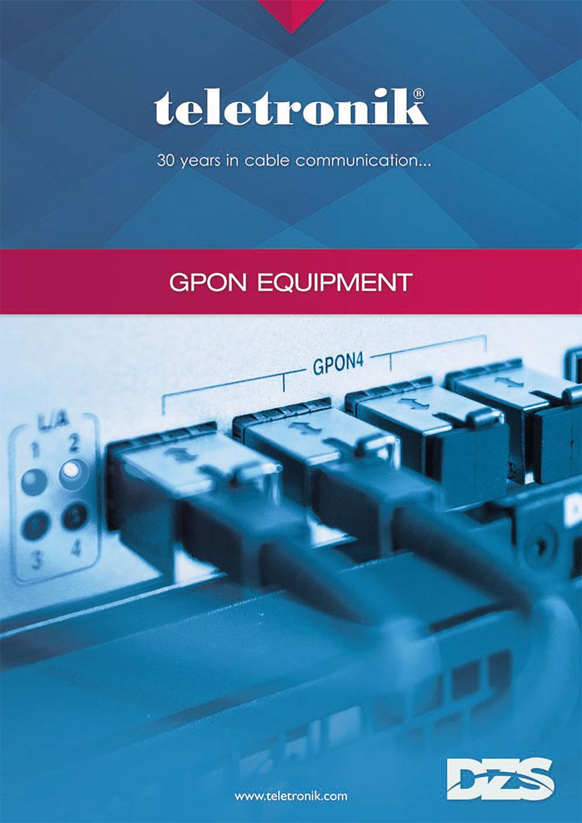 Teletronik GPON equipment